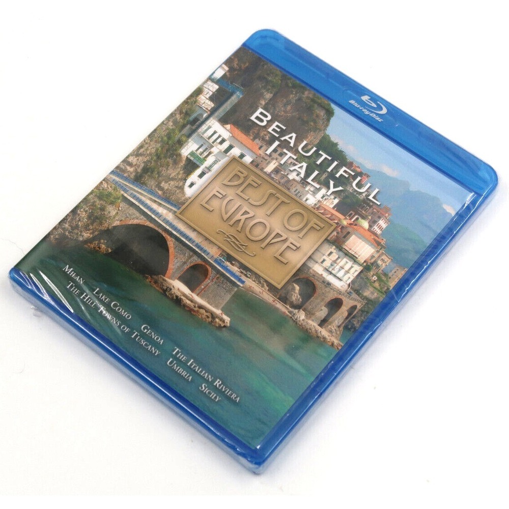 NEW‎ & SEALED Blu-ray Best Of Europe - Beautiful Italy